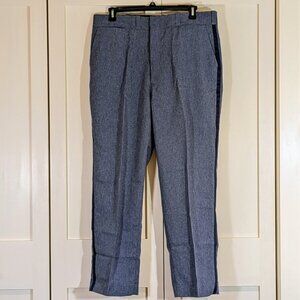 Vintage Brookfield Old Uniform Pants Blue Size 40 NWT Union Made USA